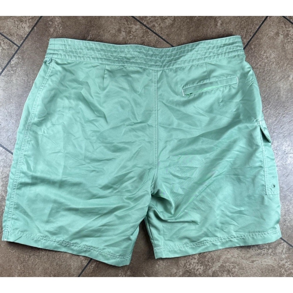 Vineyard Vines Stretchy Board Shorts Swim Trunk Green Men's 38 EUC - Picture 5 of 11